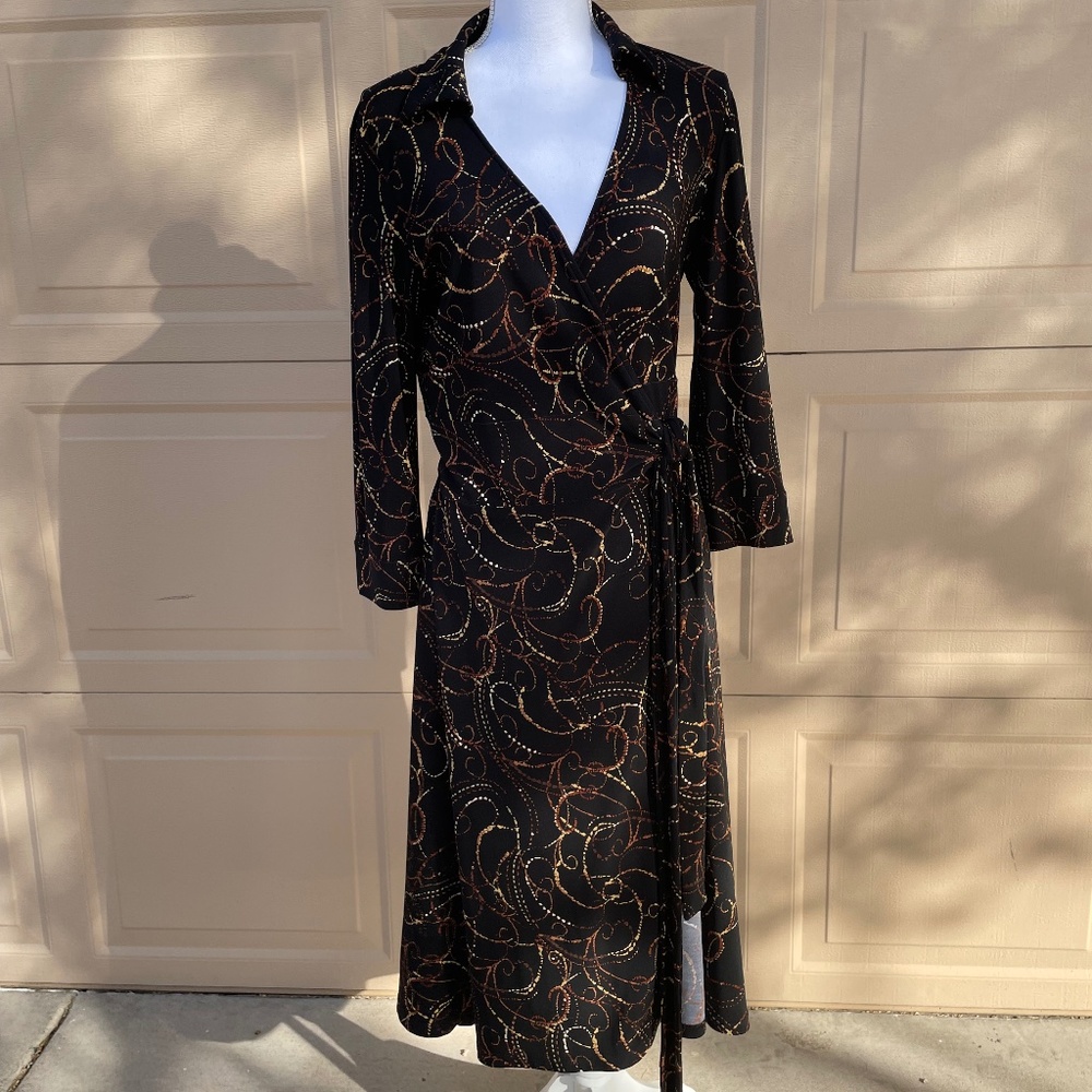 Jones New York Vintage Wrap Dress